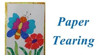 DIY  How to do Paper Tearing [upl. by Anaiv]