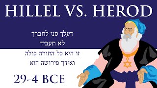 Hillel vs Herod 294 BCE [upl. by Viquelia]