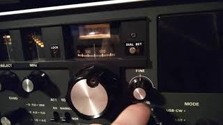 Tuning Around With the Yaesu FRG7 [upl. by Htebasil]