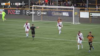 Alloa vs Stenhousemuir  William Hill League 1  17th August 2024 [upl. by Rebmac]