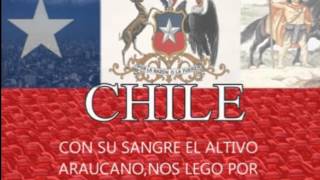 Himno Nacional de Chile Completo [upl. by Mendez689]