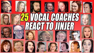 The Best Vocal Coach Reactions To Jinjer Pisces Compilation [upl. by Pilloff]