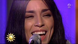 Loreen  Statements Acoustic version  Nyhetsmorgon 11032017 [upl. by Enyt]