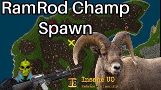 Doing the RamRod champ spawn The quest for the 60 SDI spellbook Ultima Online on InsaneUO [upl. by Consalve]