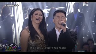 REGINE VELASQUEZ  Grand Welcome on ASAP STAGE w All Starts amp the YouTube Sensation KEVIN TRAQUENA [upl. by Anifares854]