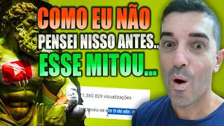 Este Cara Criou um novo NICHO no YOUTUBE e NADOU DE BRAÇADAS sem Concorrência [upl. by Salter]