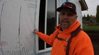 Home Build EP51 WRB and Window Instal [upl. by Welford]