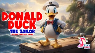 Donald Duck The Sailor  A Nursery Rhyme [upl. by Lottie]