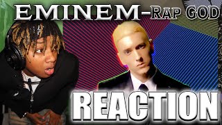 Eminem  Rap God Explicit Reaction [upl. by Tabib792]