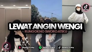 DJ JAWA LEWAT ANGIN WENGI  rungokno sworo atiku kan nandang kangen sliramu VIRAL TIKTOK 🔥 [upl. by Hannan]