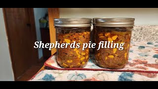 Shepherds pie filling canning everybitcountschallenge [upl. by Ennoval94]