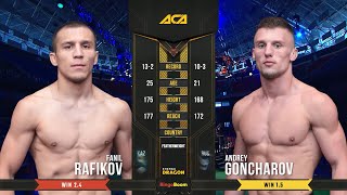 Фаниль Рафиков vs Андрей Гончаров  Fanil Rafikov vs Andrey Goncharov  ACA 98 [upl. by Adeehsar]