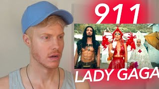 911 LADY GAGA REACTION [upl. by Samtsirhc]