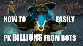 How to easily PK billions in OSRS [upl. by Hutchinson]