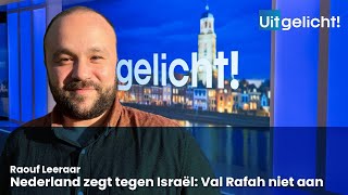 Uitgelicht 13 maart 2024  Raouf Leeraar over de humanitaire hulp naar Gaza [upl. by Ylicic]