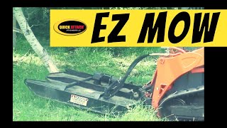 EZ Mower Utility Brush Mower by Quick Attach [upl. by Enrobyalc]