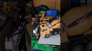 The RC Cement Mixer Truck  Watch the RC Cement Mixer Truck Pour Concrete Like a Proshorts rc [upl. by Evangelin276]