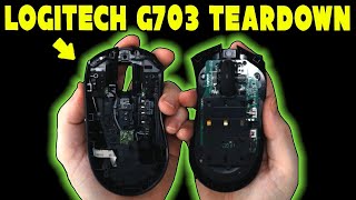 Great Build Quality  Logitech G703 Teardown [upl. by Yole722]