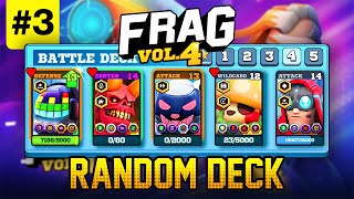 Random Deck Gameplay 3  FRAG Vol 4 🔥 Frag Pro Shooter iOS Android [upl. by Conrade476]