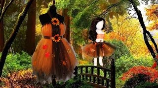 Make an Autumn or Halloween Tutu Tutorial [upl. by Obellia]