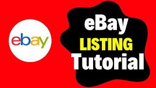 eBay Listing Tutorial for Beginners in 2024  Listing on eBay in 5 Minutes [upl. by Alithea]