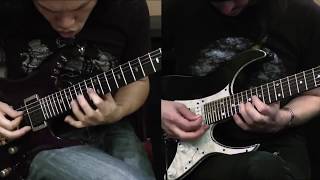 DragonForce  Defenders Herman Li amp Sam Totman Solos Live Playthrough [upl. by Madelina]