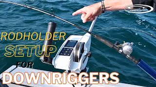 Rod Holder Configurations for Downrigger Fishing [upl. by Wilone]