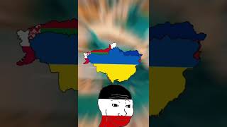 Ukrainian State 1918 🇺🇦 history map edit shorts shortvideo youtube ukraine [upl. by Werda]