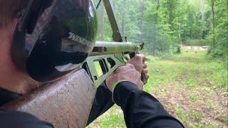 WWII Owen SMG Firing Full Auto [upl. by Youngran]