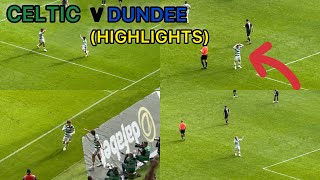 CELTIC V DUNDEE 30 HIGHLIGHTS [upl. by Annaxor427]