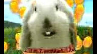 Easter Bunny Floppy Marching Around SONG [upl. by Dnalevets]