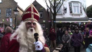 Intocht Sinterklaas Midsland wwwterschellingfilmnl [upl. by Yrrak]