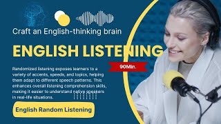 Listening EnglishLevel Up Your English with This 90Minute Intensive Lesson” [upl. by Aicinat]