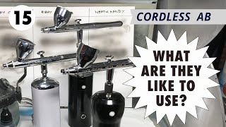 Cordless Airbrushes after 6 months my thoughts about their use The Uncorded Gooch Ep 15 [upl. by Aivatnuahs]