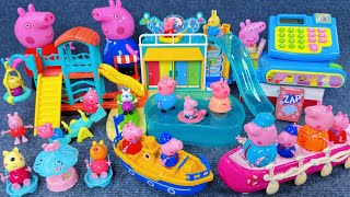 12 Minutes Satisfying with Unboxing Peppa Pig Seaside Holiday Toys Collection ASMR  Review Toys [upl. by Notyalc]