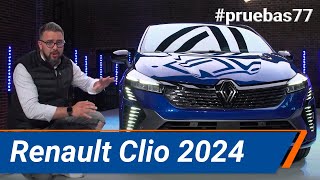 Renault Clio 2024  Primeras impresiones  km77com [upl. by Noe564]