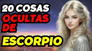 20 Secretos Ocultos de Escorpio que Nunca Te Contaron escorpio [upl. by Azeel]