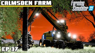 TRAIL OF DESTRUCTION  Calmsden Farm  Farming Simulator 22  Episode 37 [upl. by Eiramassenav348]