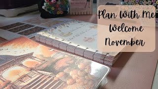 November Plan With Me  Happy Planner Style  Frankenplan [upl. by Enitsenrae]