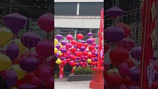 CHINESE NEW YEAR DECORATIONS lenlineofwvlog0601 [upl. by Aramit954]