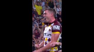 589 Days 🤯 Oates scores first try since August 2022 👏🐎 9WWOS NRL shorts [upl. by Sirred]