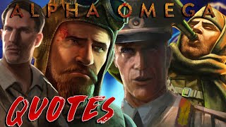 Alpha Omega Primis Ultimis Conversational QUOTES Storyline Richtofen Betrayal [upl. by Siednarb88]