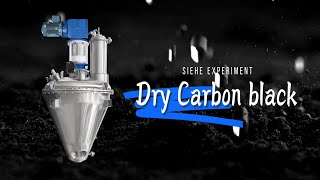 Dry carbon black experiment  SIEHE Industry [upl. by Fulmis711]