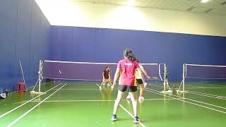 17Nov24 Central Park Badminton Eling Lee Ee LingLim Yah Li vs Tan Hian SheeKylie Tan [upl. by Hsiwhem856]