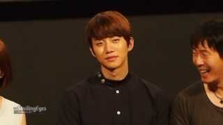 Fancam 130721 Junho  quotCold Eyesquot Cinema Stage Greeting [upl. by Beaston]