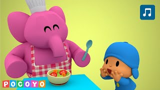 🥗 Eat Healthy The Days of The Week  The BEST POCOYO Songs  Animaj Kids [upl. by Esyned]