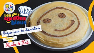 Crêpes pour la chandeleur  Les ptits cordons bleus  Lidl Cuisine [upl. by Nayrbo]