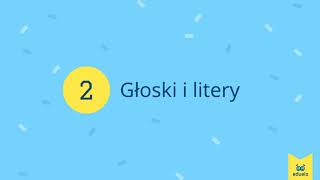 Sylaby głoski i litery – Język polski Klasa II  Eduelopl [upl. by Nerret]