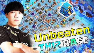 New Th12 war base  Unbeatable base with copy link Clash of clans [upl. by Violeta]