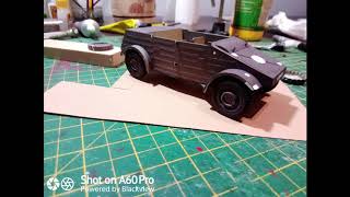 KUBELWAGEN model kartonowy  paper model [upl. by Attah]